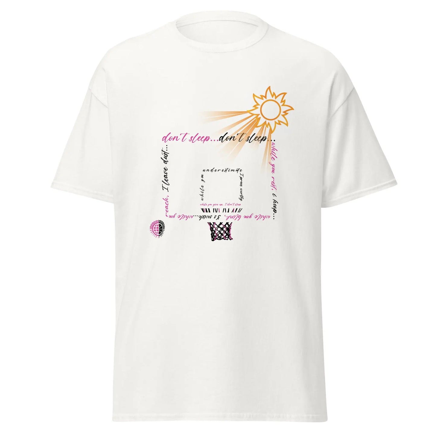 Don't Sleep Unisex Pink & Black United By Hoops, LLC