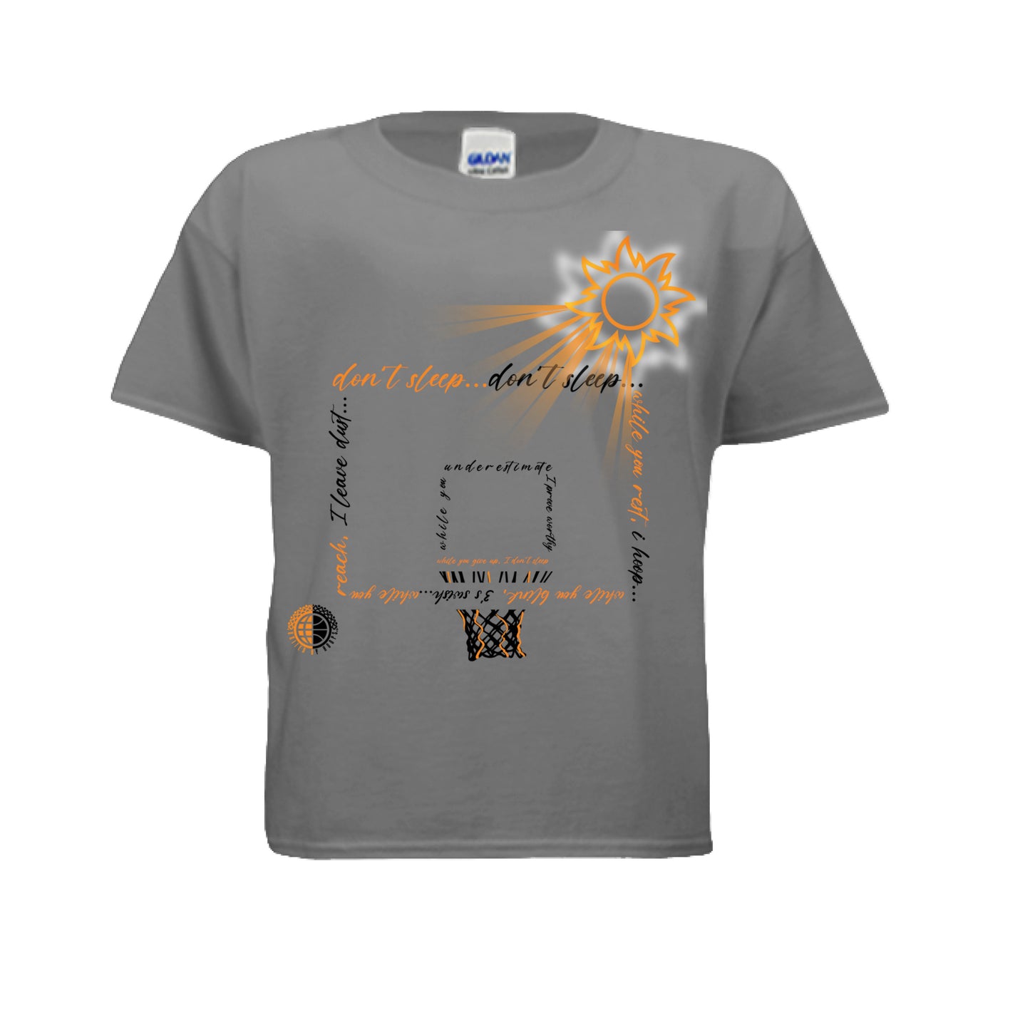 GRAPHITE HEATHER - FRONT