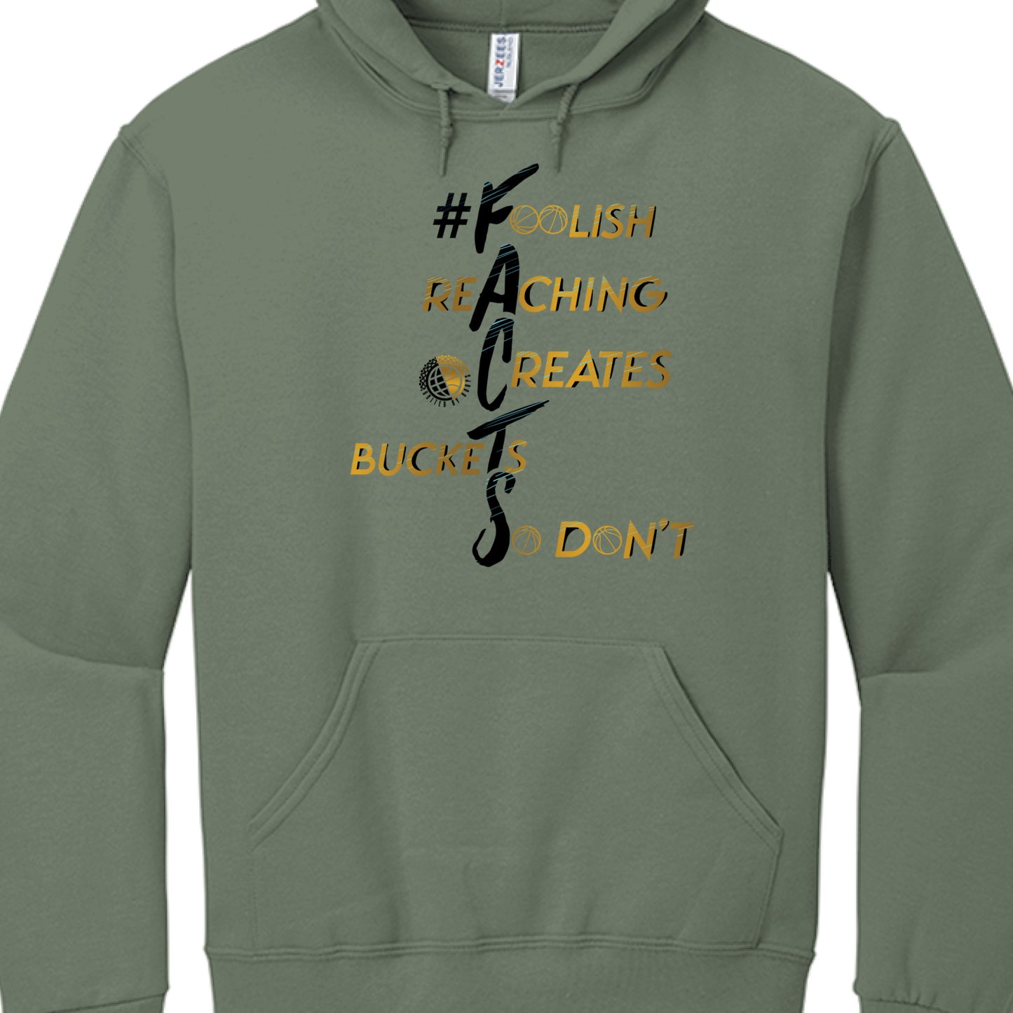 Military Green Heather - FRONT