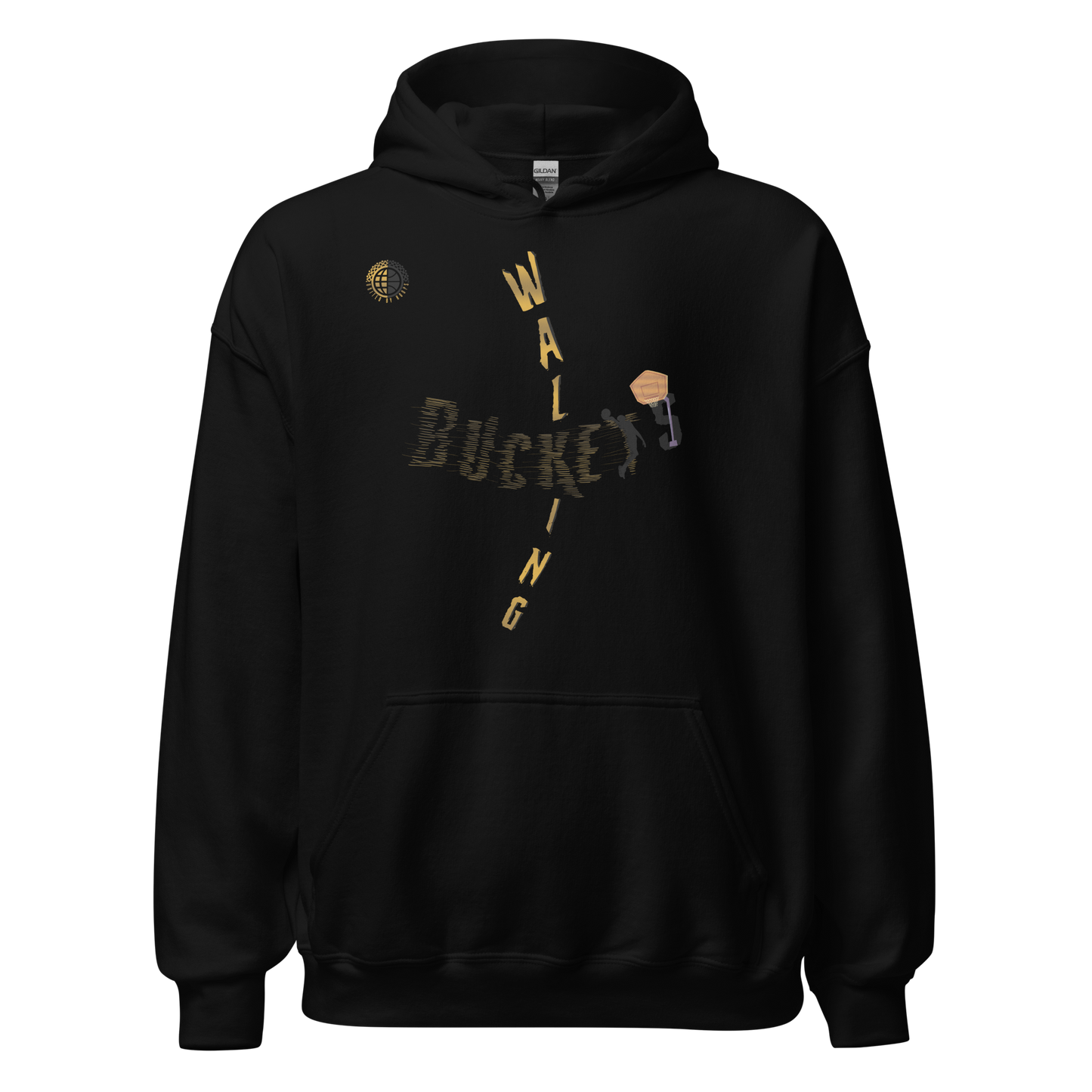 Walking Buckets Gold Unisex Hoodie