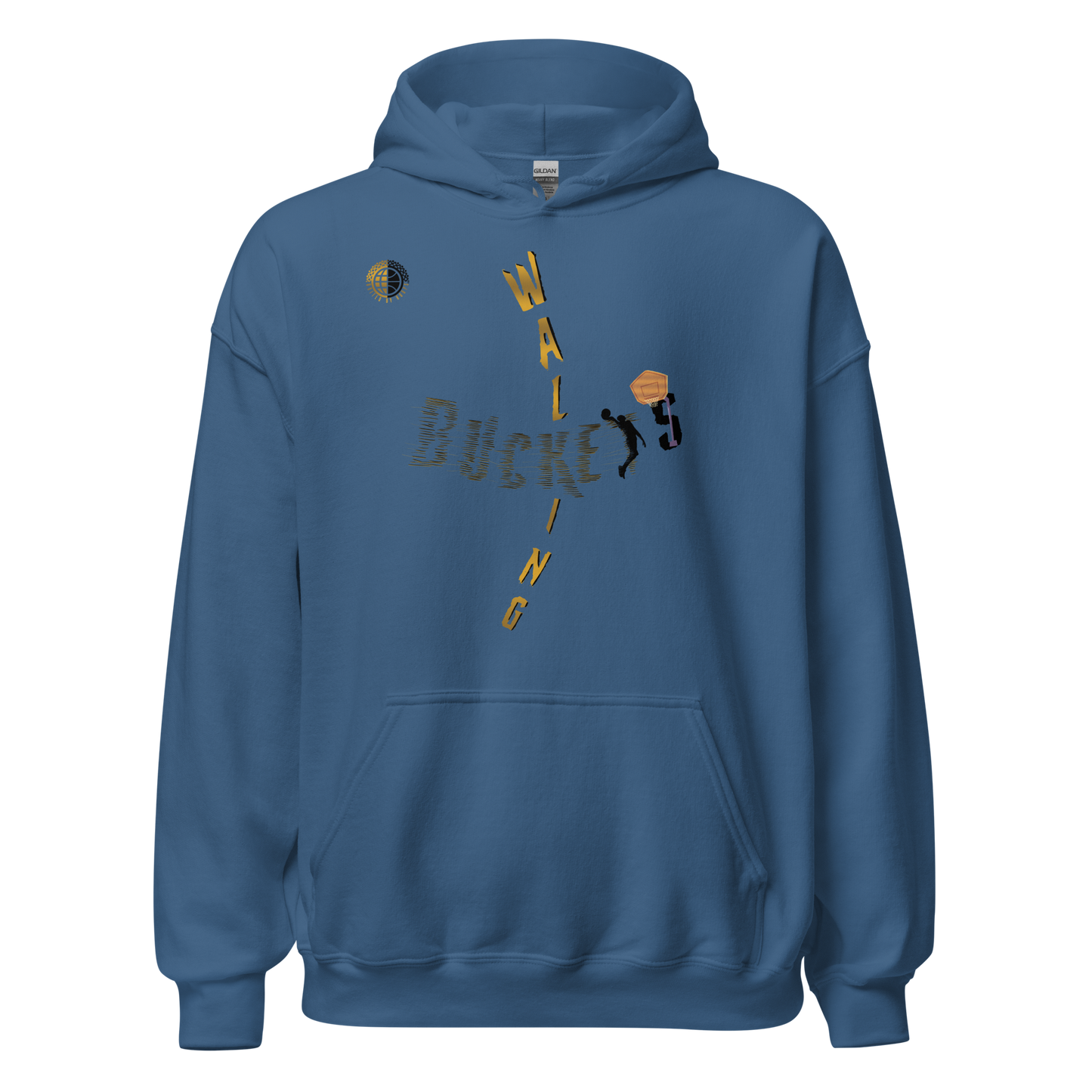 Walking Buckets Gold Unisex Hoodie