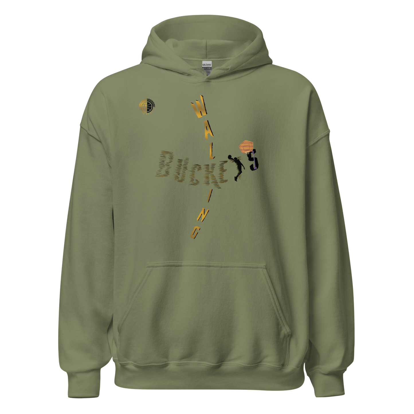Walking Buckets Gold Unisex Hoodie