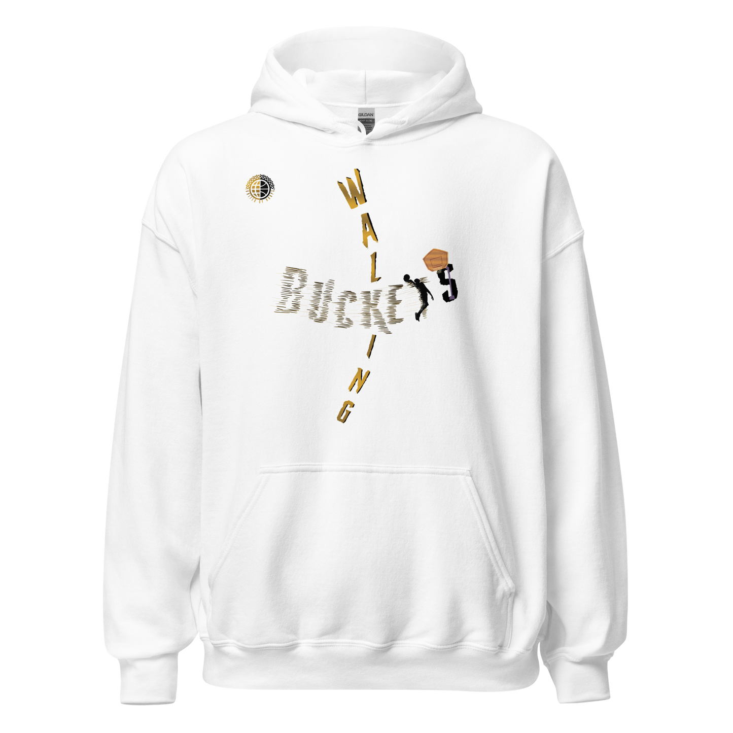 Walking Buckets Gold Unisex Hoodie