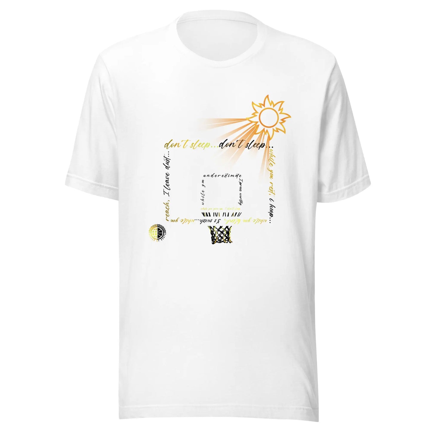 Don't Sleep Unisex Black & Gold United By Hoops, LLC