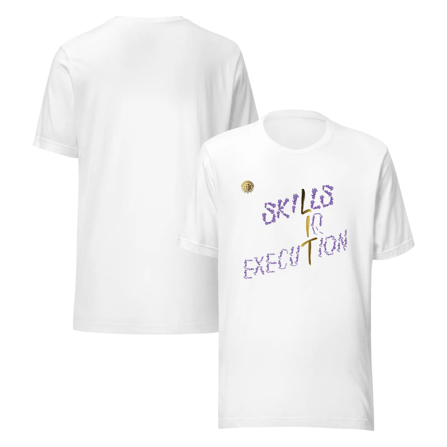 L.I.T. Purp'n'Gold Unisex Tee United By Hoops, LLC