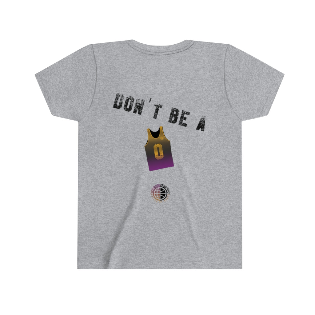 Don't Be- Purp'n'Gold Youth Tee