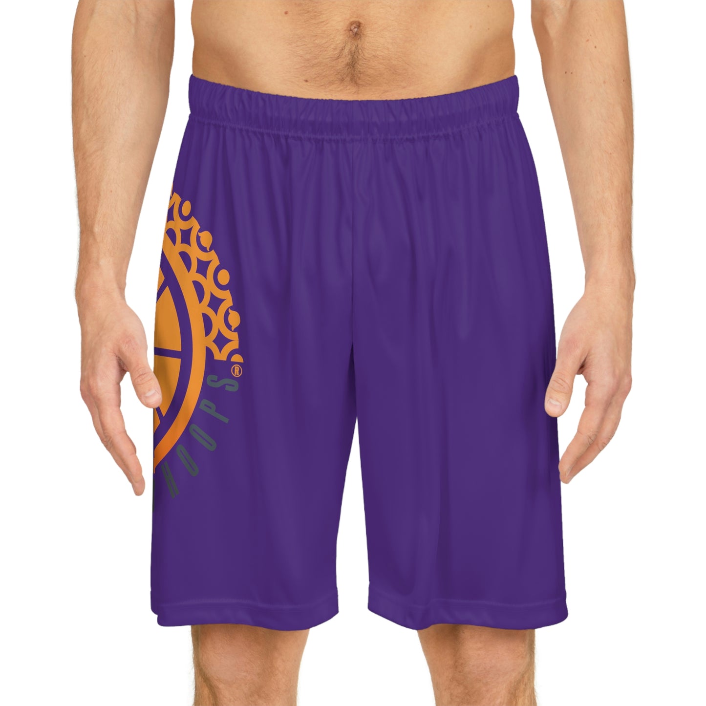 United By Hoops Purple Basketball Shorts