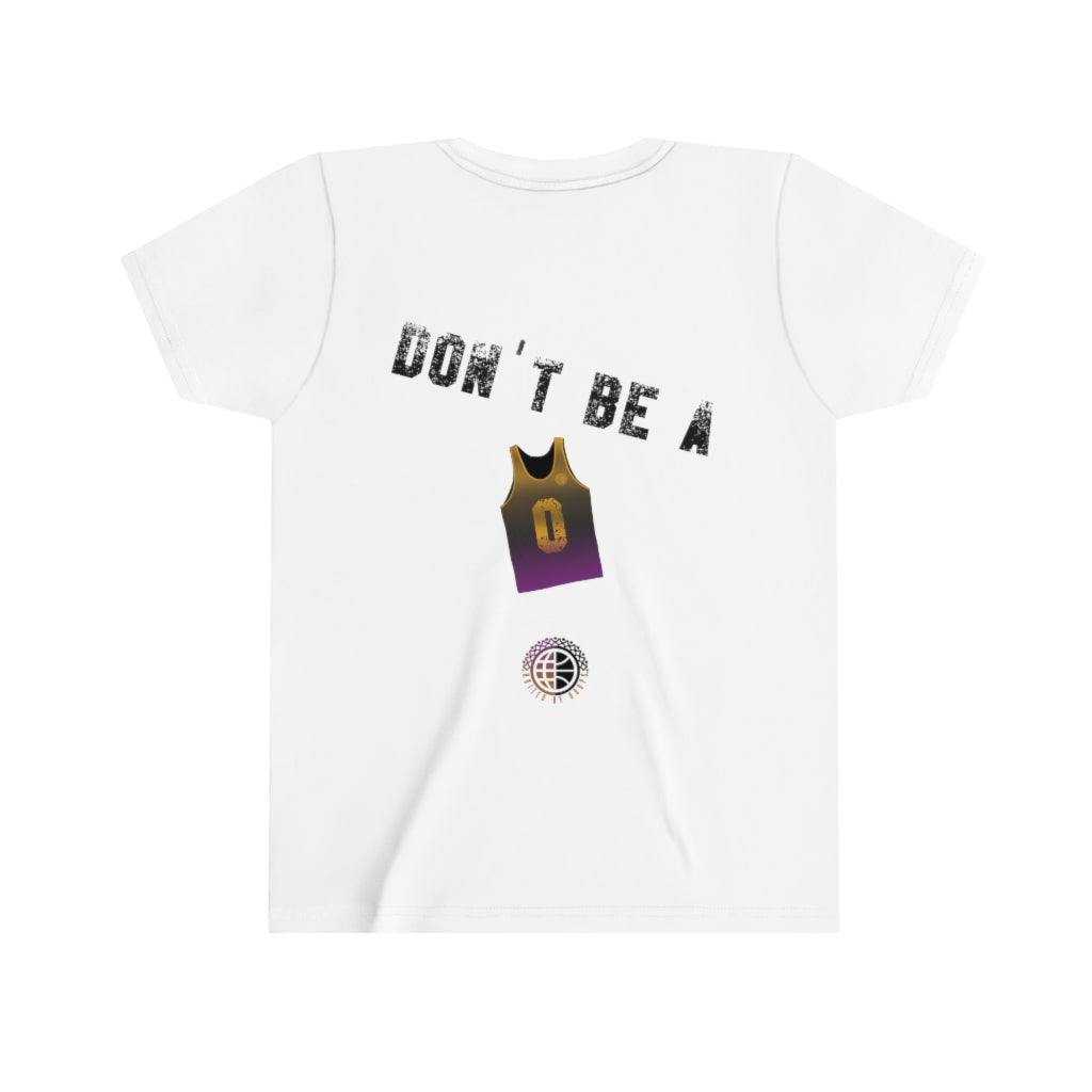 Don't Be- Purp'n'Gold Youth Tee