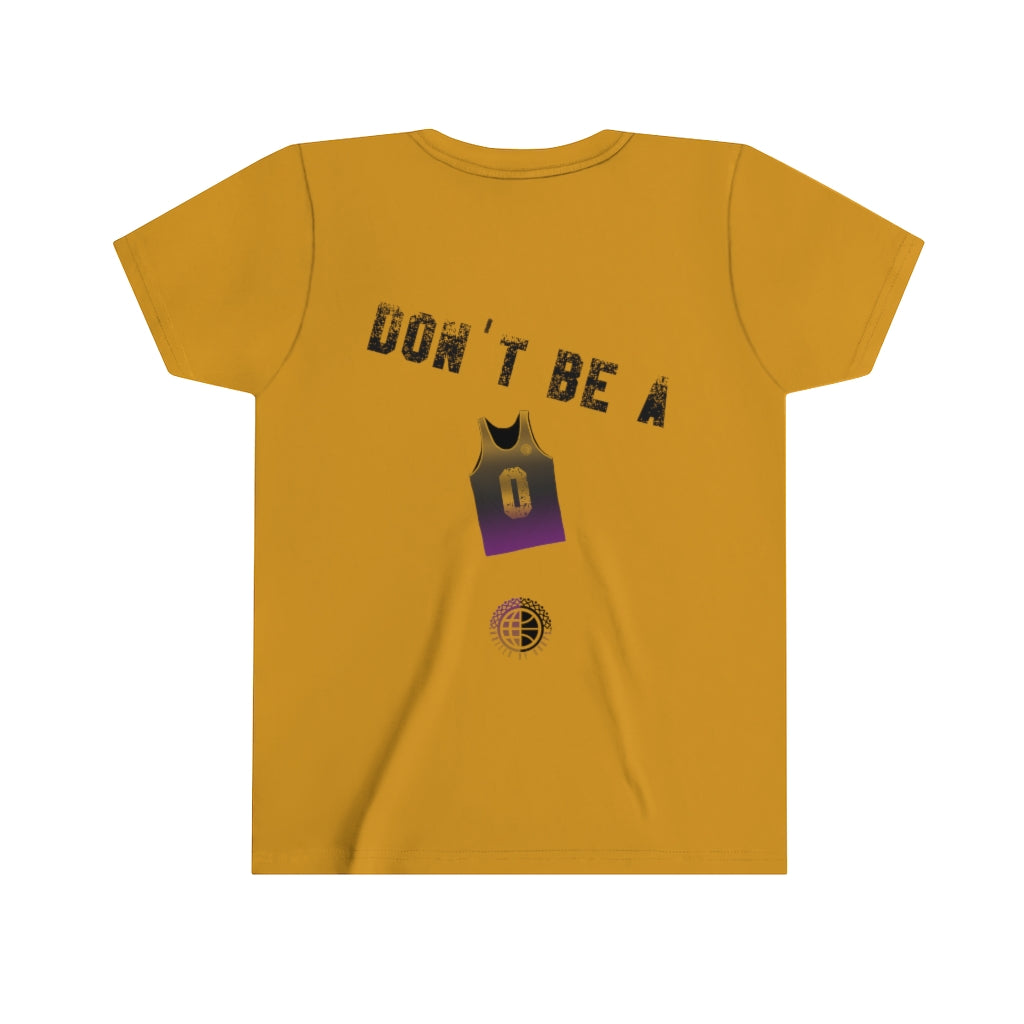 Don't Be- Purp'n'Gold Youth Tee