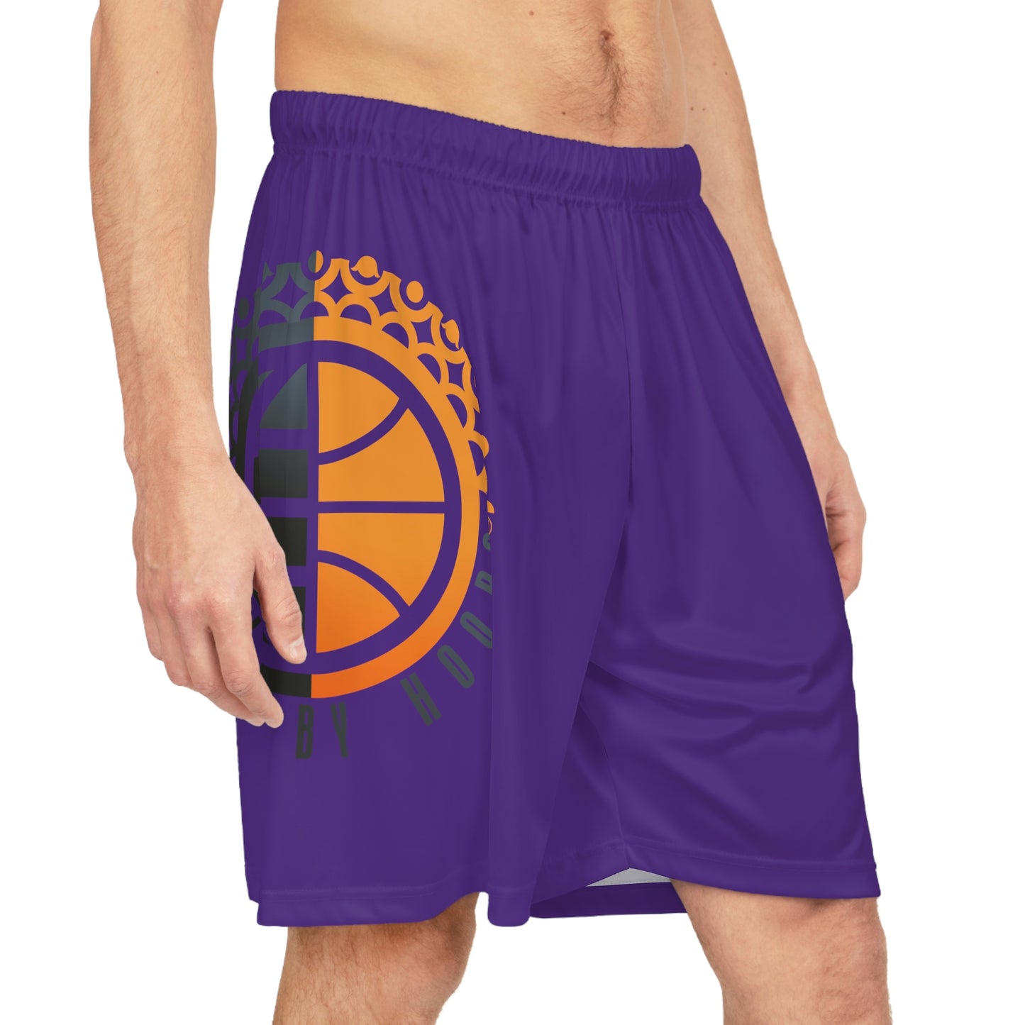 United By Hoops Purple Basketball Shorts