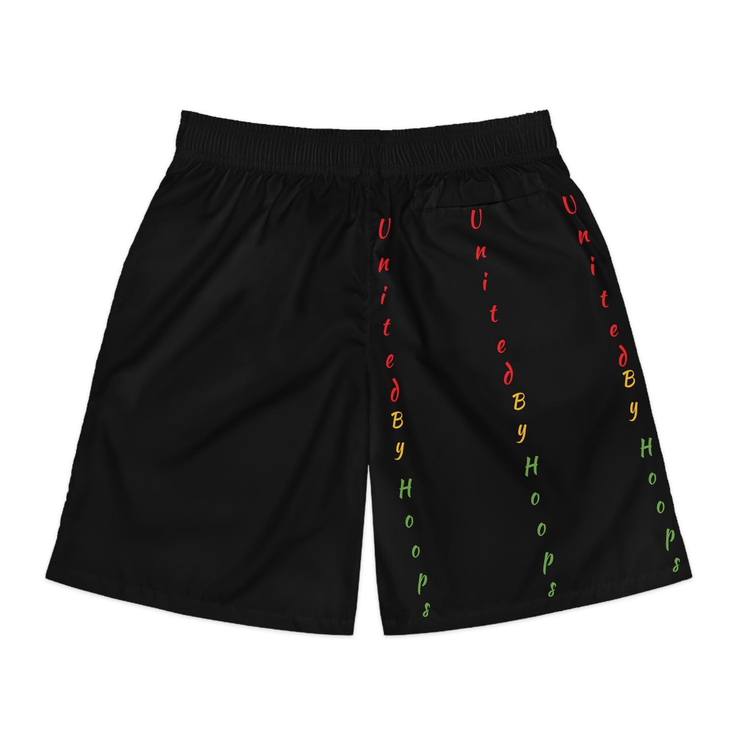 Striped Representation Basketball Shorts