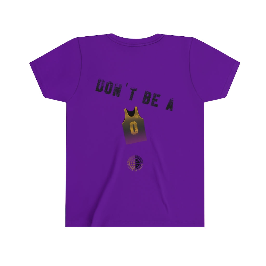 Don't Be- Purp'n'Gold Youth Tee