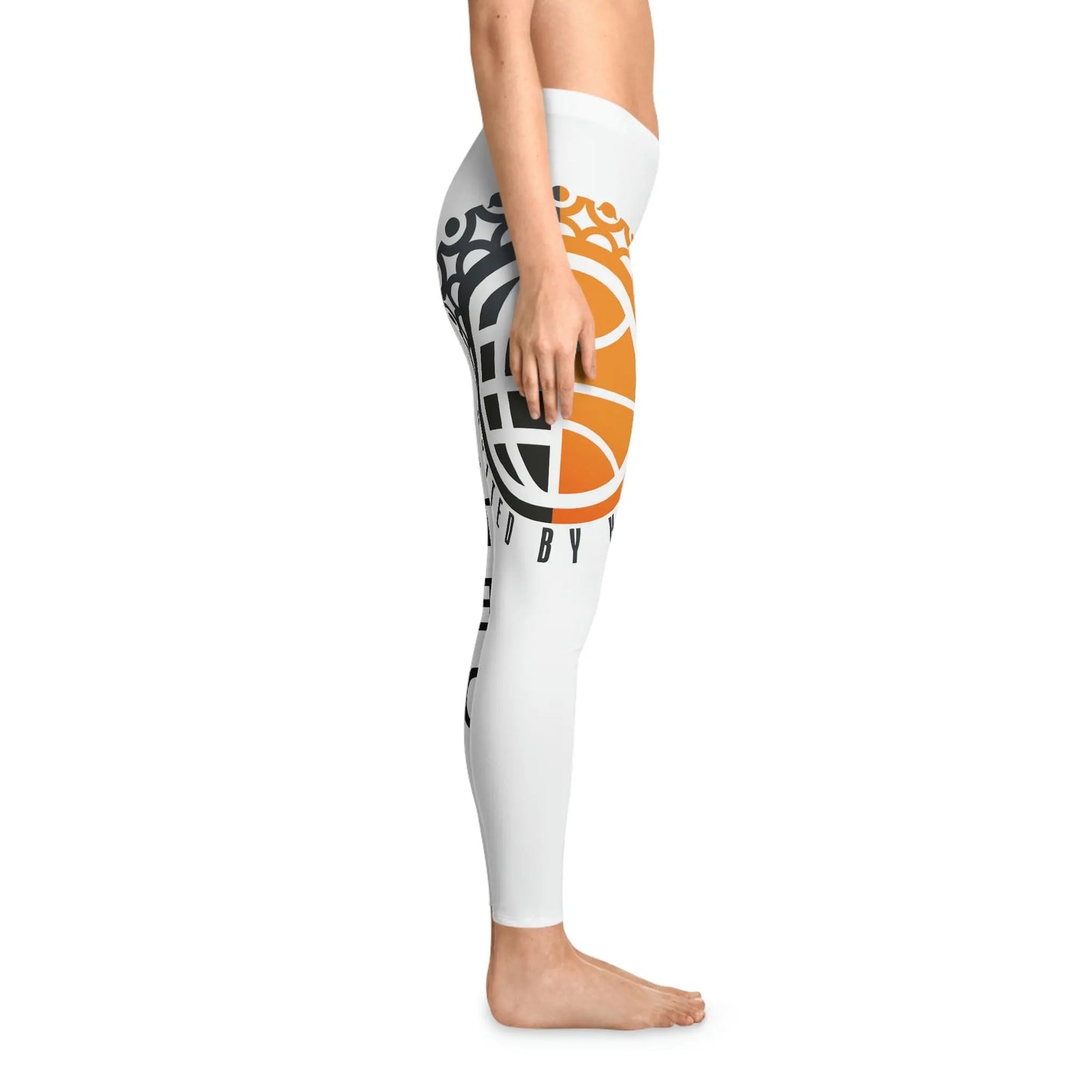 United By Hoops Ladies Stretchy Leggings Printify