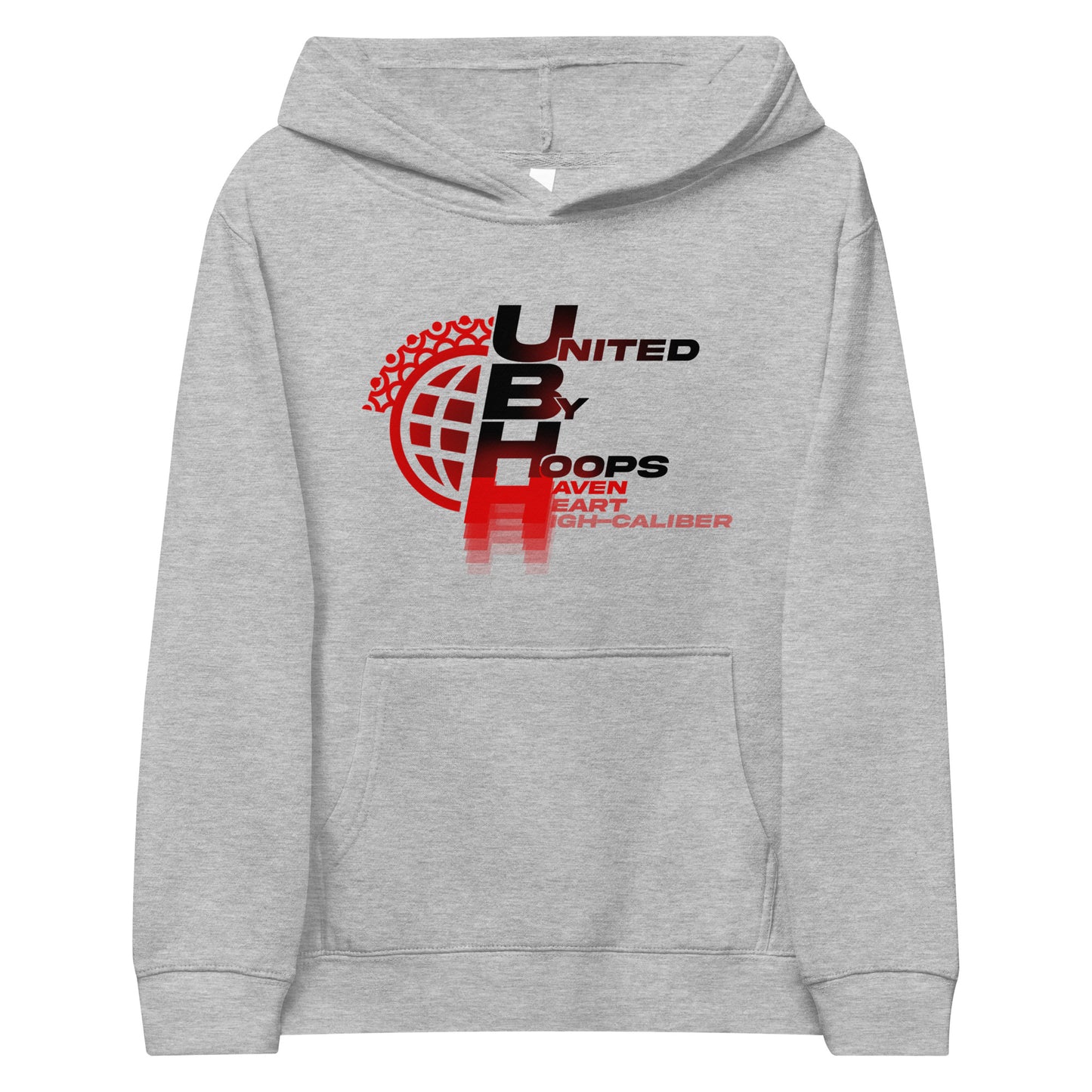3H Red Fade Youth Hoodie