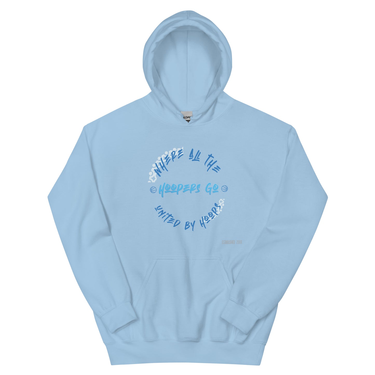 The Hoopers Go Blue Hoodie