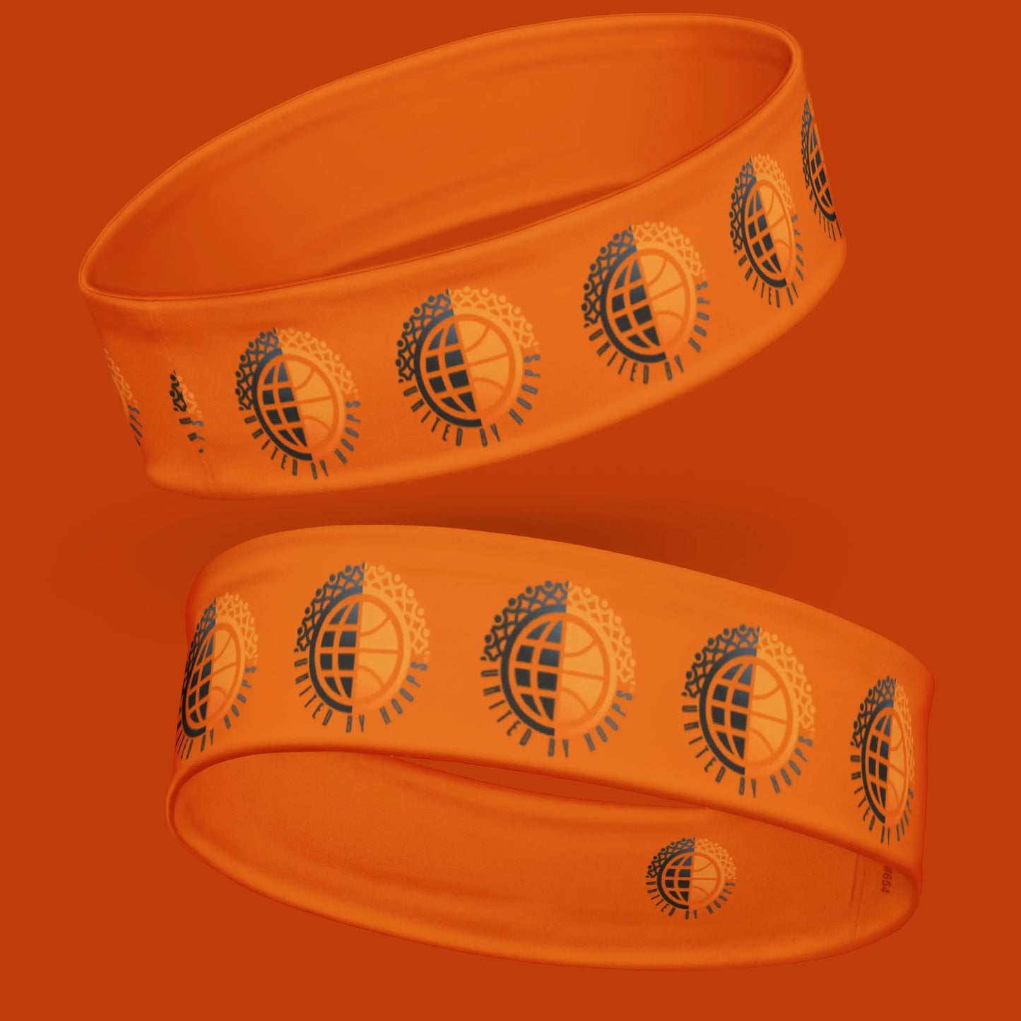 Vivid Orange Headband United By Hoops