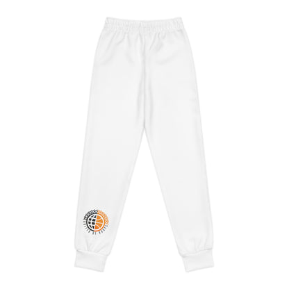 United By Hoops White Youth Joggers