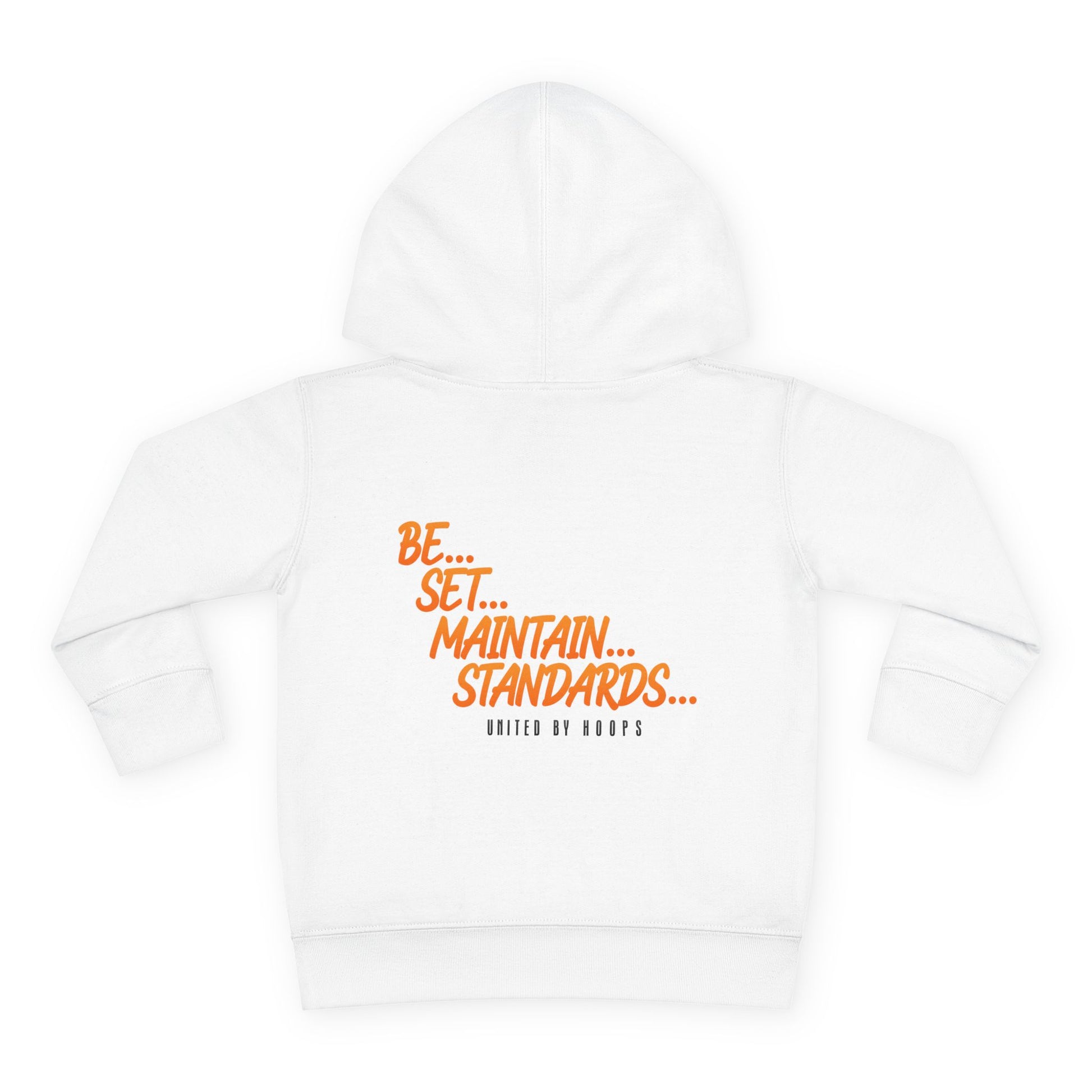 NYC United By Hoops Toddler Pullover Fleece Hoodie Printify