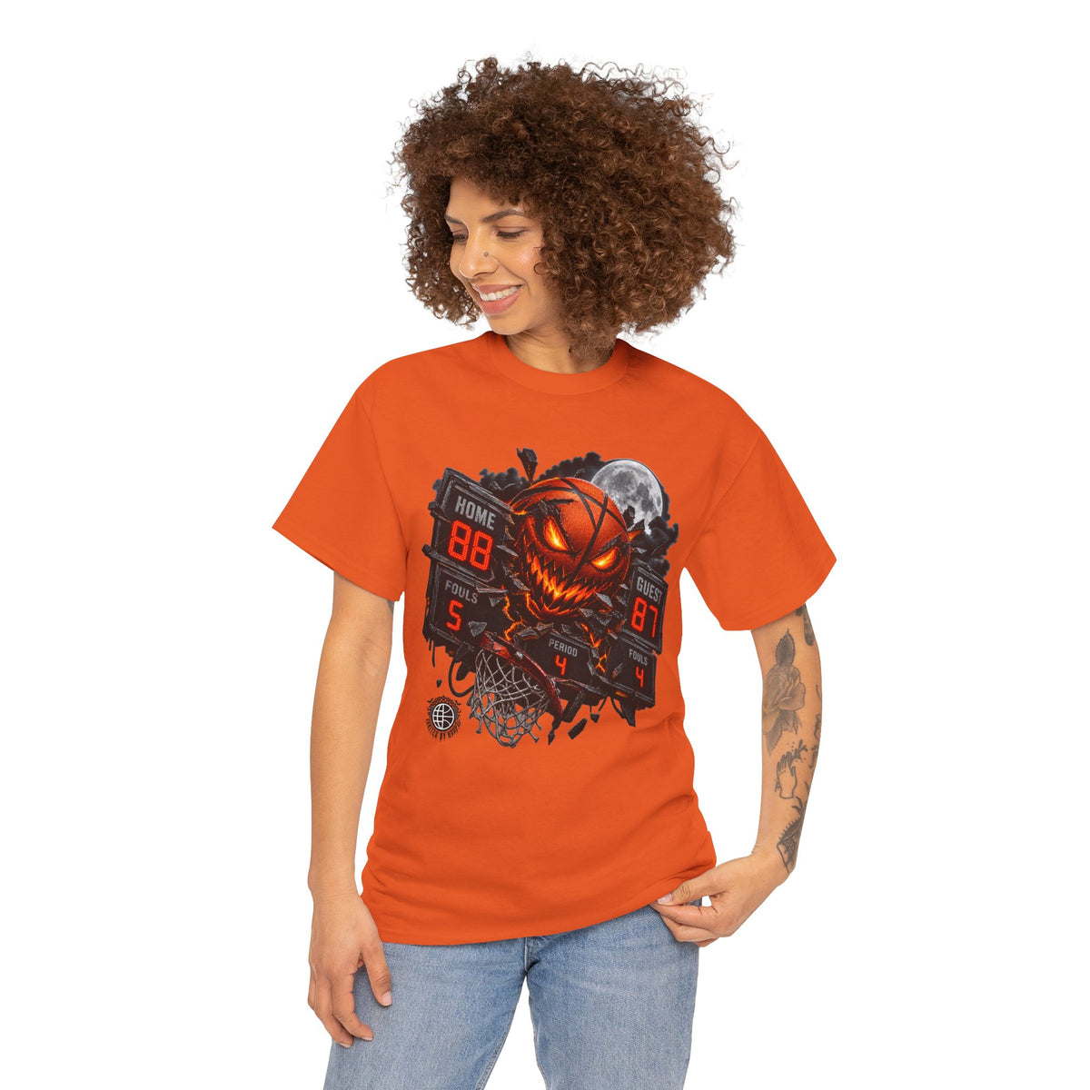 The Scoreboard Halloween Unisex Tee Printify
