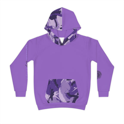 Purple Mix Youth Hoodie