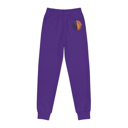 United By Hoops Purple Youth Joggers