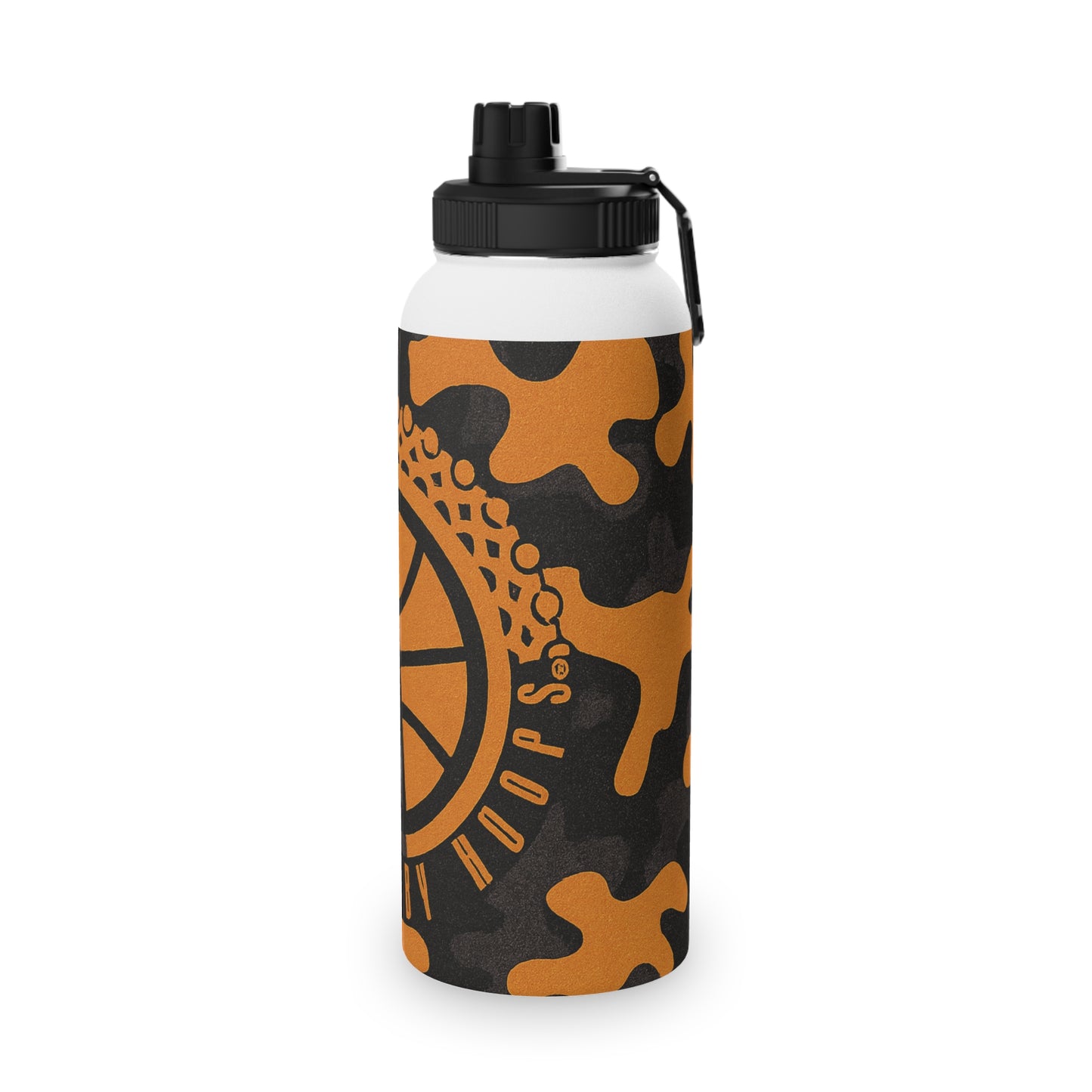 UBH Camo Stainless Steel Water Bottle Printify
