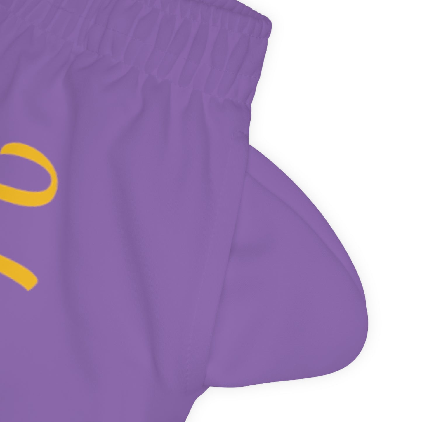 Scripted Purp 'n' Gold Youth Joggers