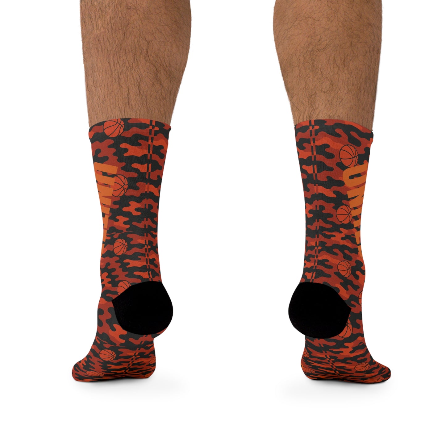 Basketball Camo Recycled Socks
