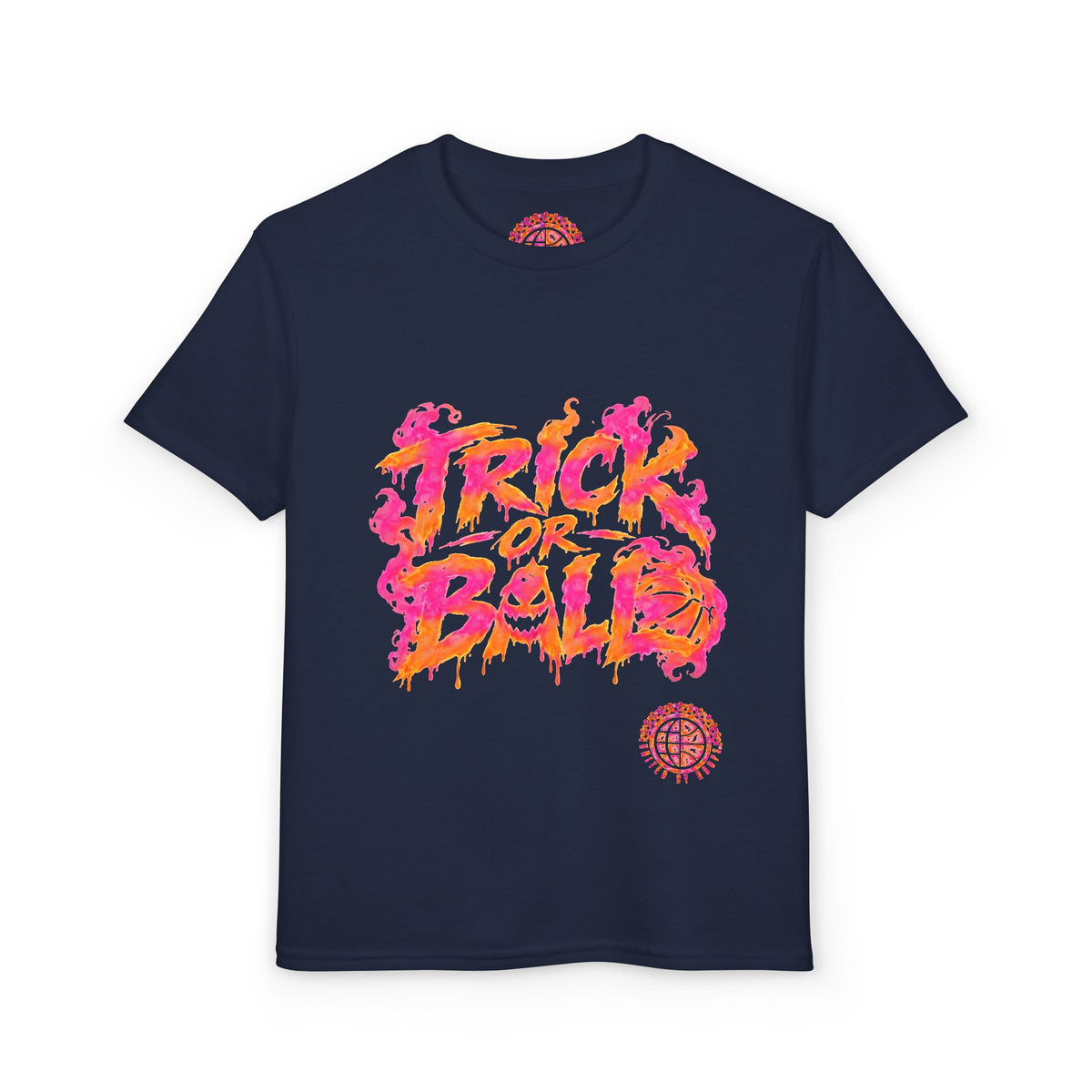 Trick or Ball Halloween Youth Limited Edition T-Shirt Printify