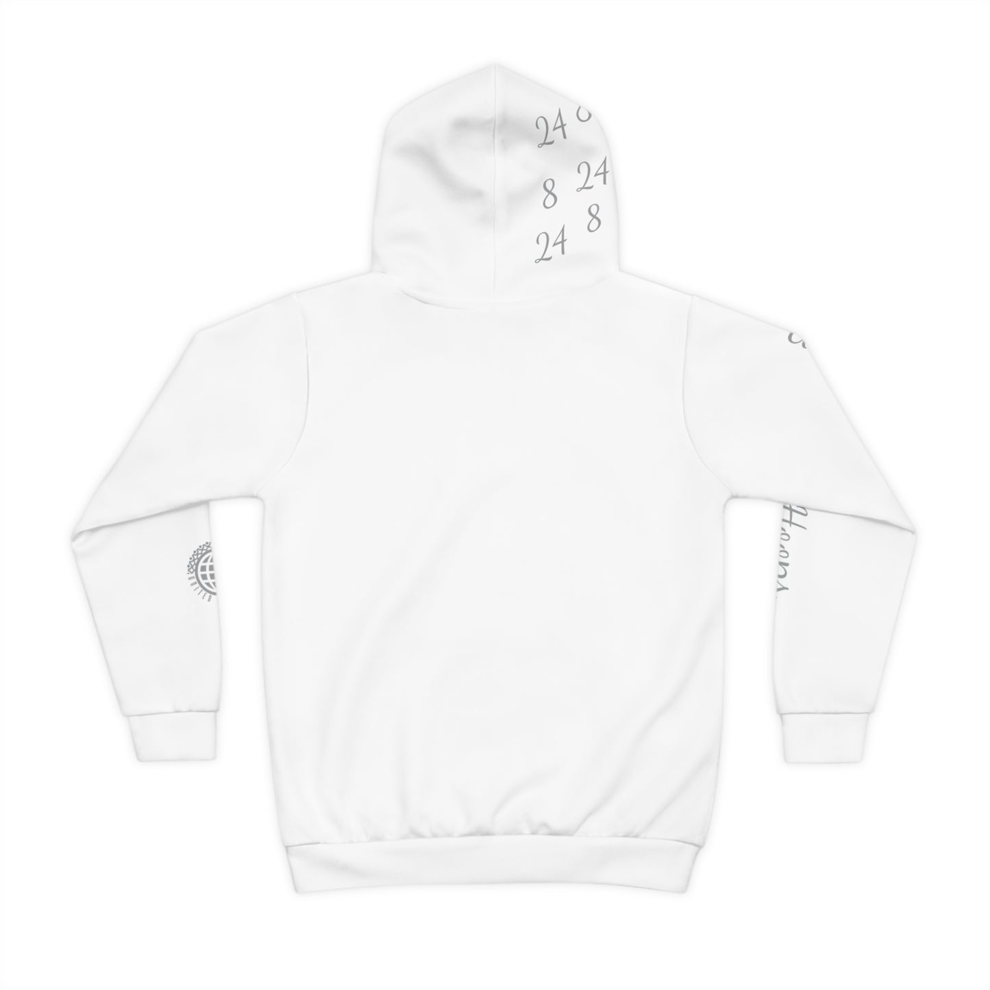 Silent Silver 24/8 Youth Hoodie