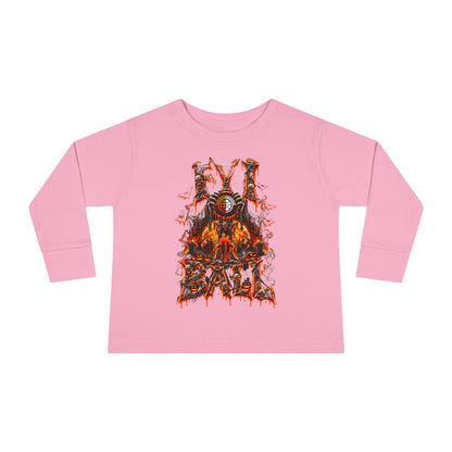 F.Y.I. I Ball Halloween Toddler Long Sleeve Tee Printify