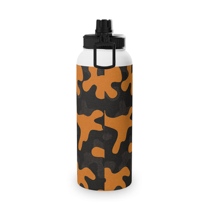 UBH Camo Stainless Steel Water Bottle Printify