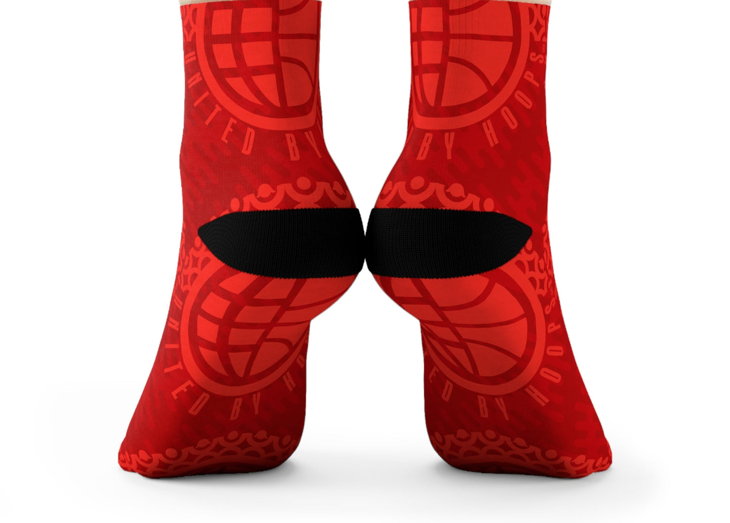 UBH Rich Red Crew Socks
