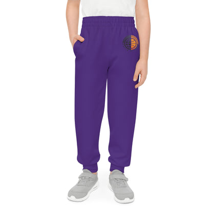 United By Hoops Purple Youth Joggers