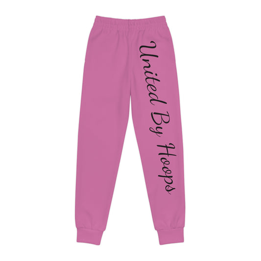 Scripted Pink 'n' Black Youth Joggers