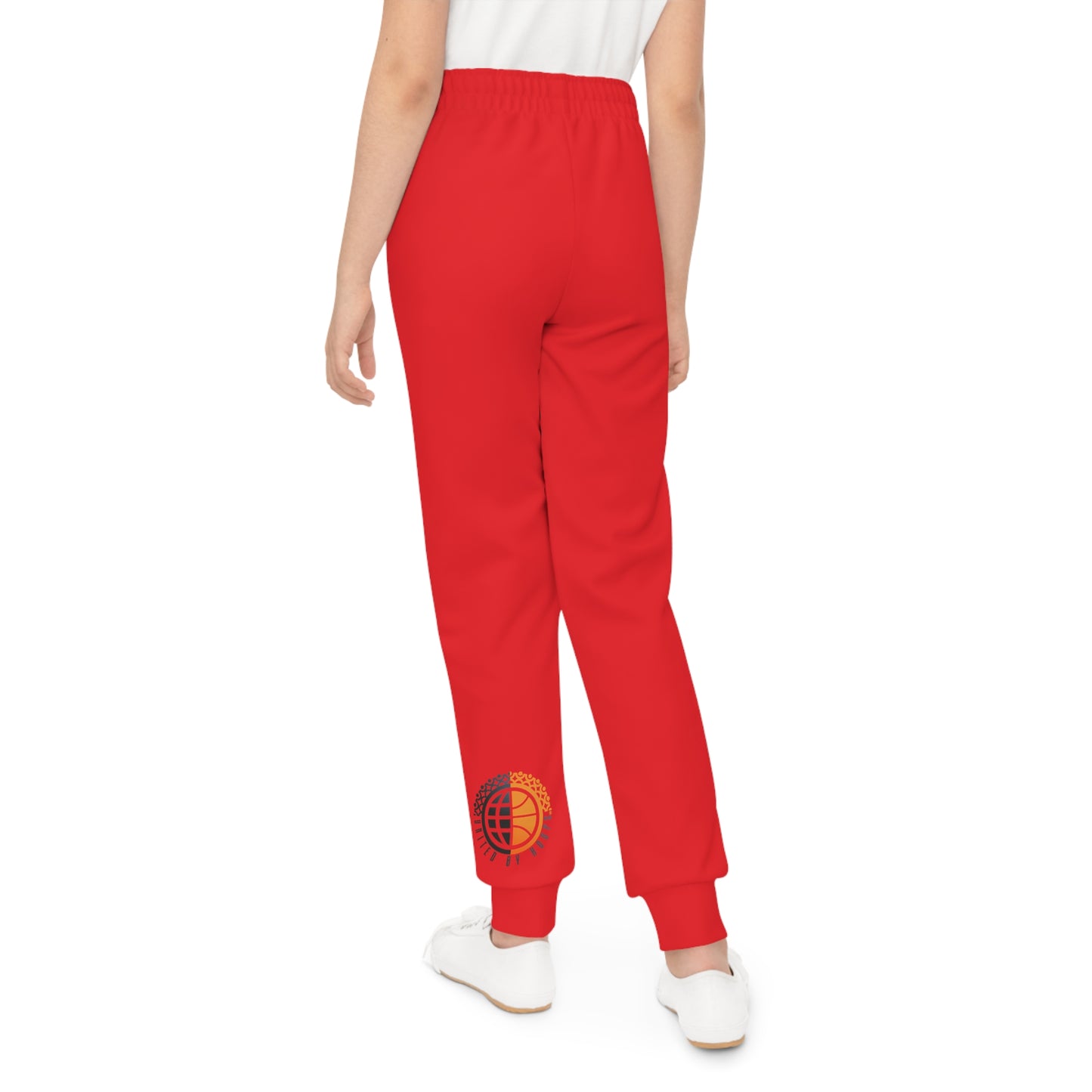 United By Hoops Red Youth Joggers