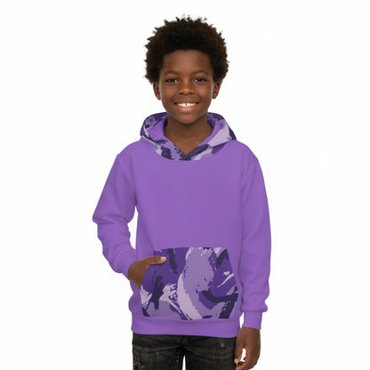 Purple Mix Youth Hoodie