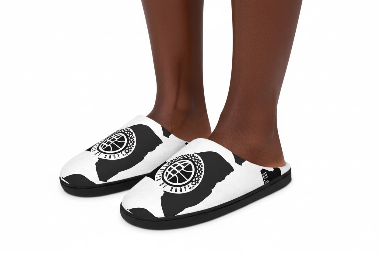 United By Hoops Blackout Indoor Slippers