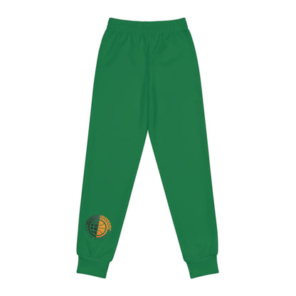 United By Hoops Green Youth Joggers