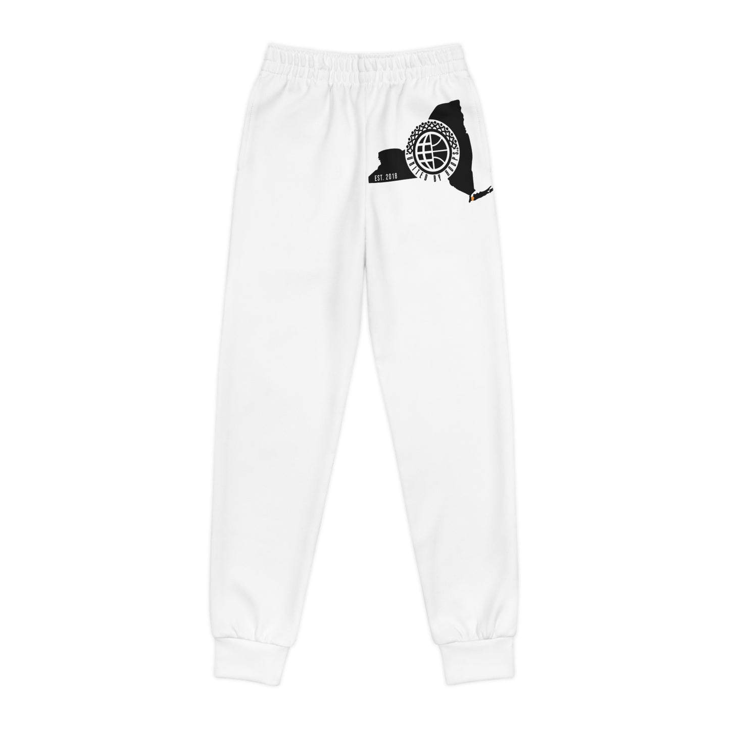 United By Hoops NYC BlackOut Youth Joggers Printify