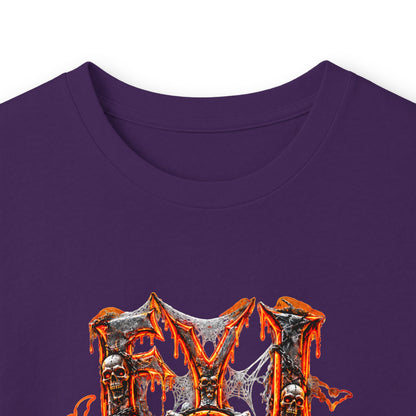F.Y.I. I Ball Halloween Unisex Adult Cotton Long Sleeve Tee Printify