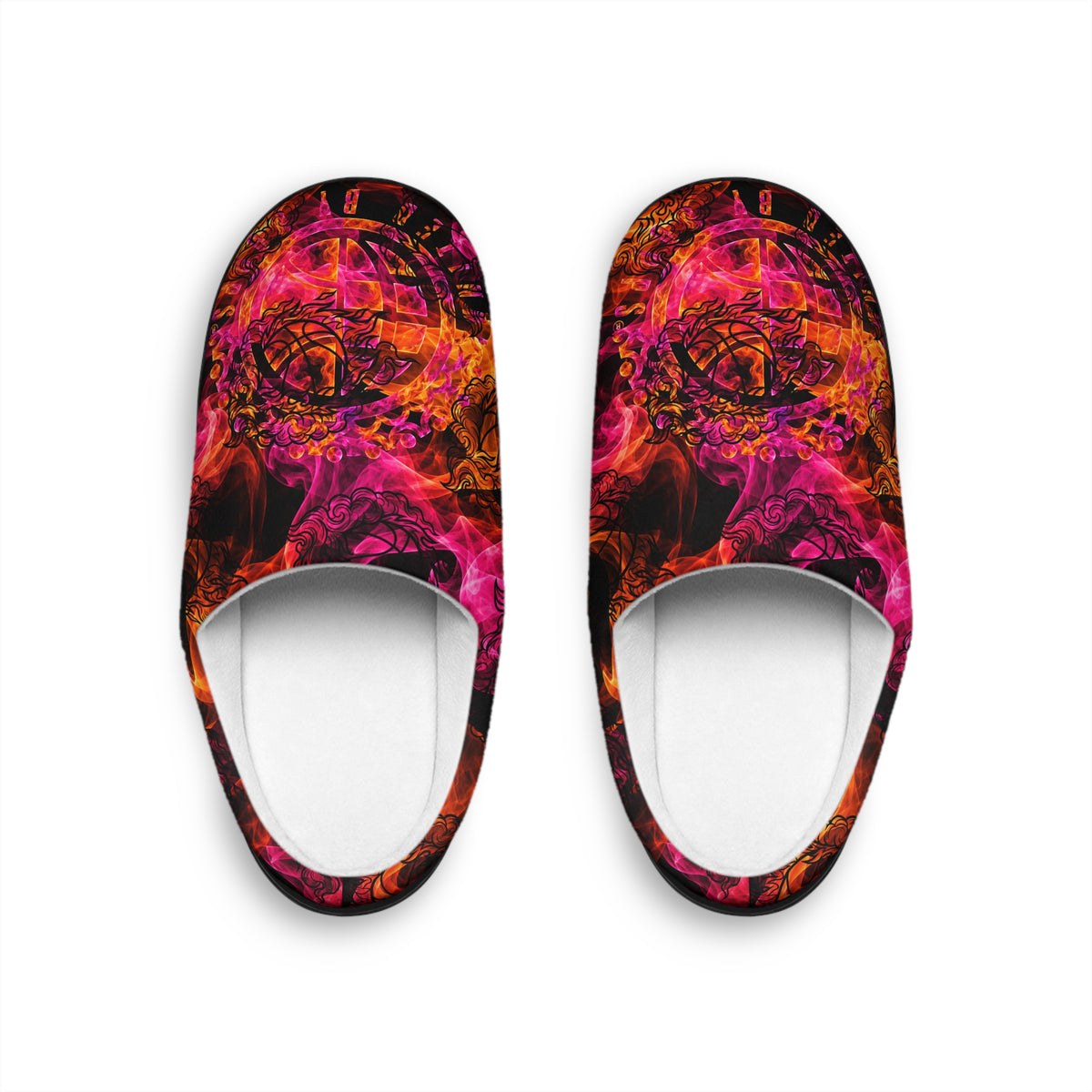 What The Smoke Basketball Edition Personalized Indoor Slippers Printify