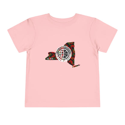 United By Hoops NYC Pan African Unisex Toddler Tee Printify