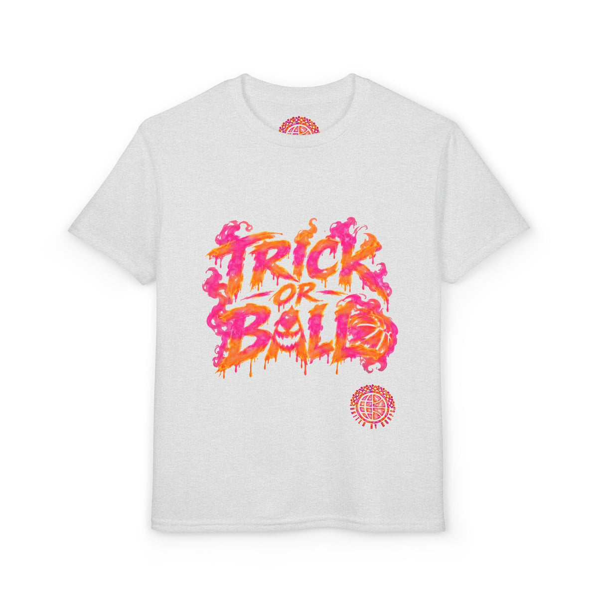 Trick or Ball Halloween Youth Limited Edition T-Shirt Printify