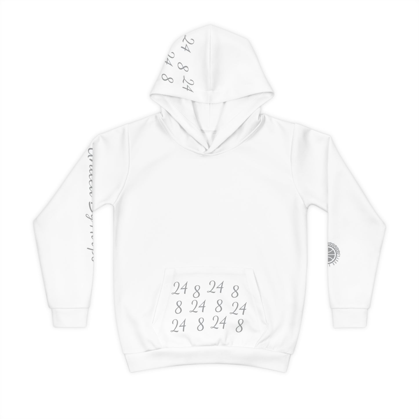 Silent Silver 24/8 Youth Hoodie