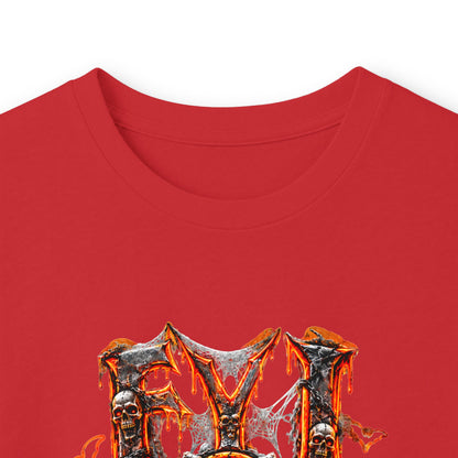 F.Y.I. I Ball Halloween Unisex Adult Cotton Long Sleeve Tee Printify