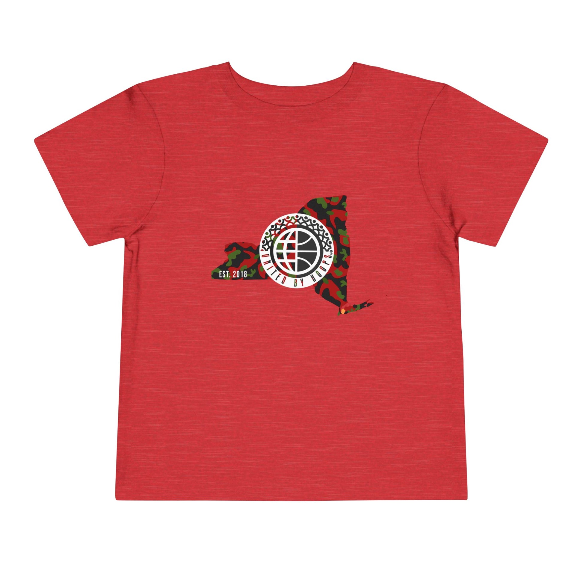 United By Hoops NYC Pan African Unisex Toddler Tee Printify