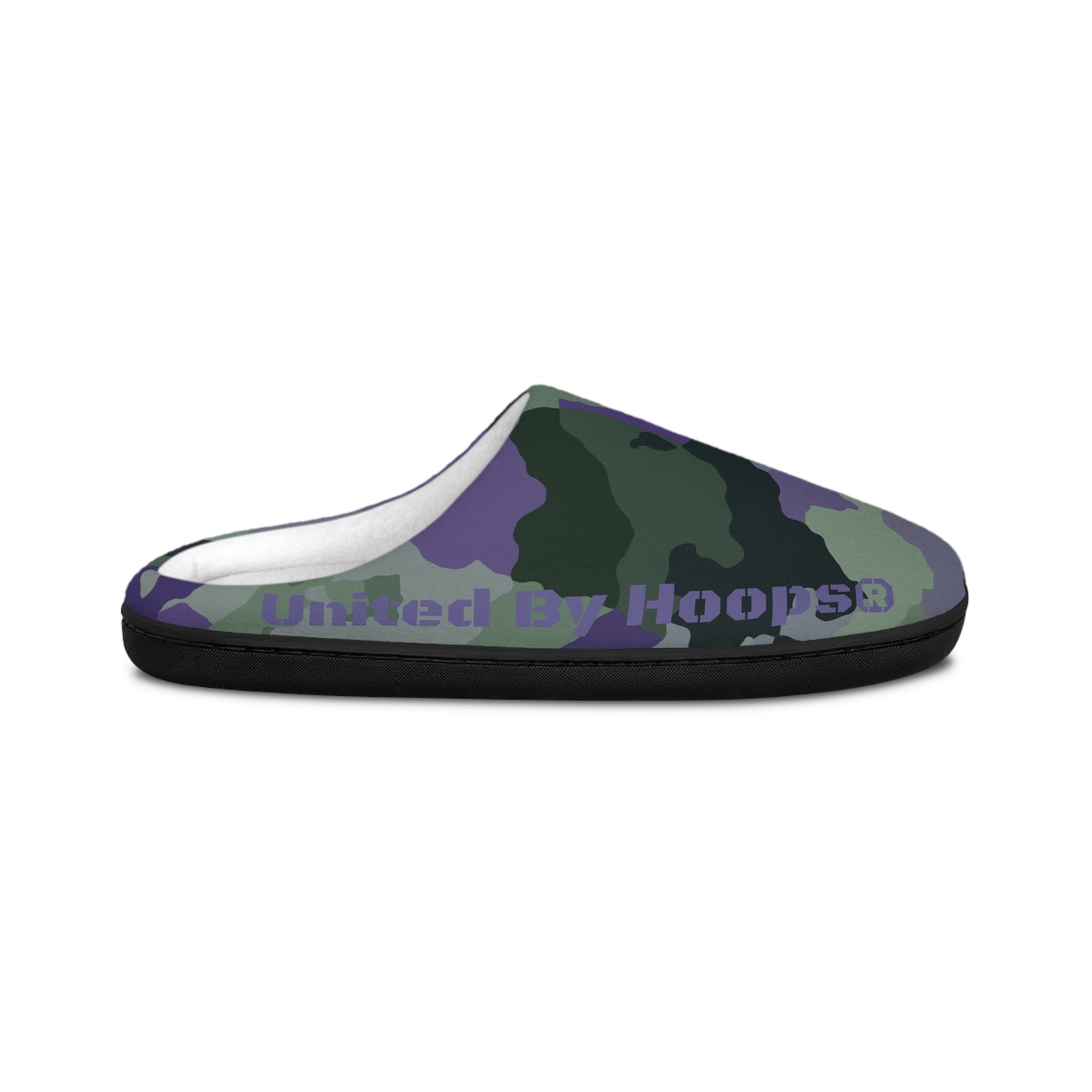 Purp Camo Indoor Slippers
