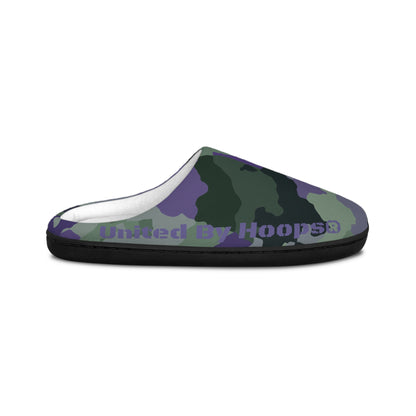 Purp Camo Indoor Slippers