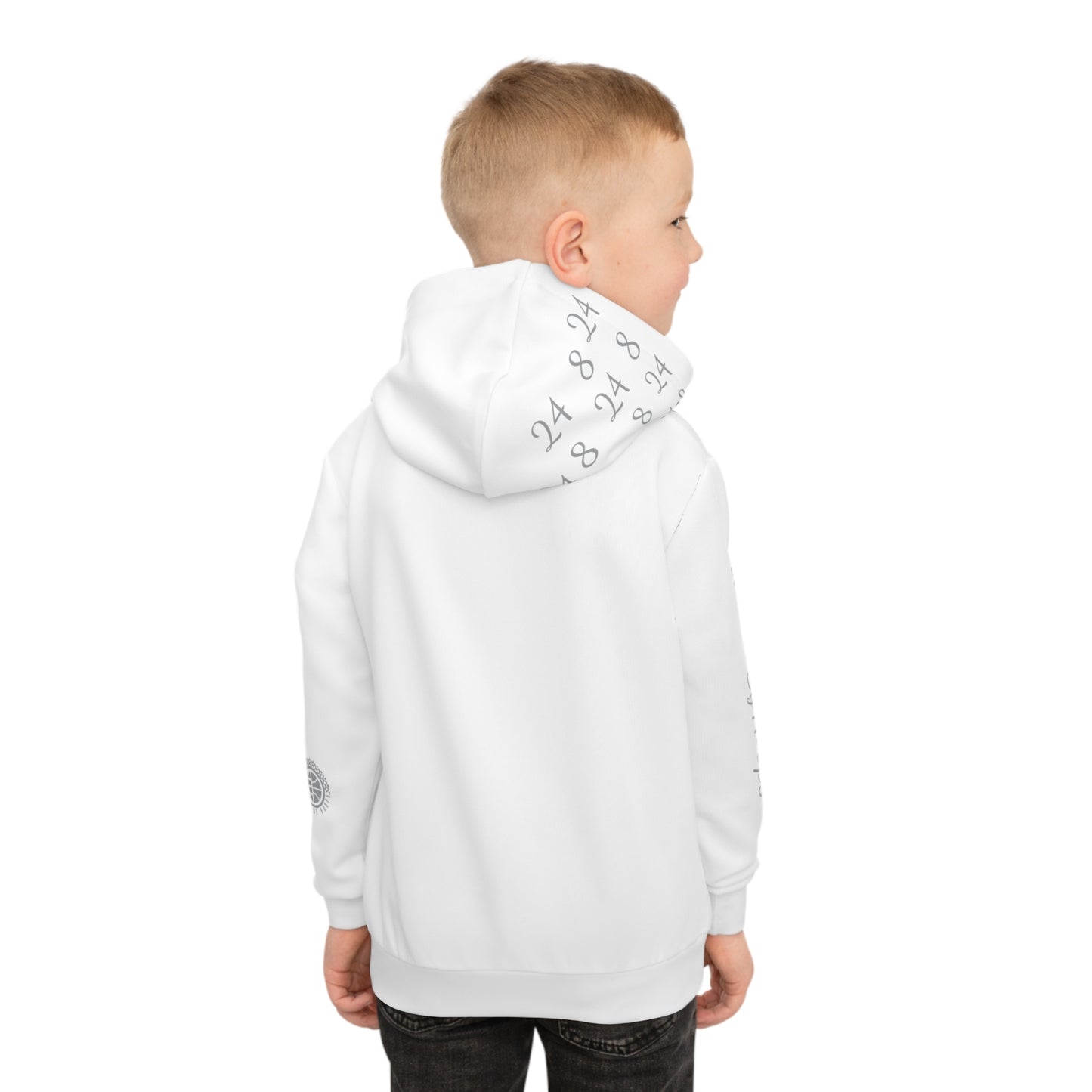 Silent Silver 24/8 Youth Hoodie